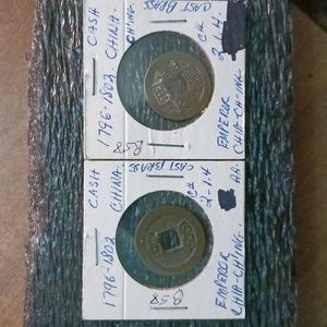 Vintage Chinese currency.